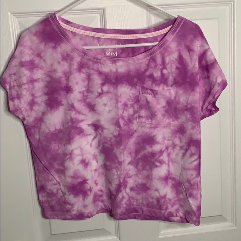 Aeropostale tie dye crop top MEDIUM